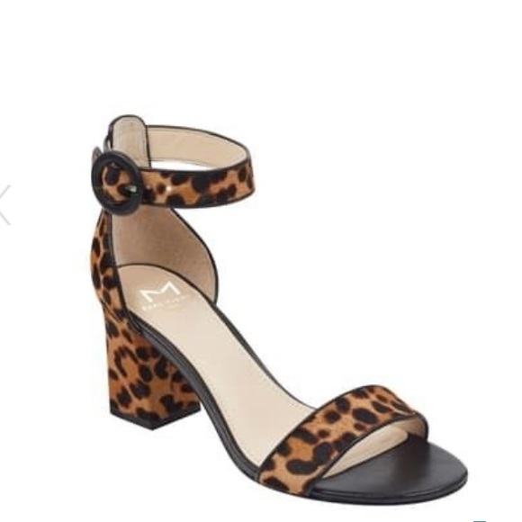 {Marc Fisher LTD} Karleely Leopard Sandal - Picture 1 of 7